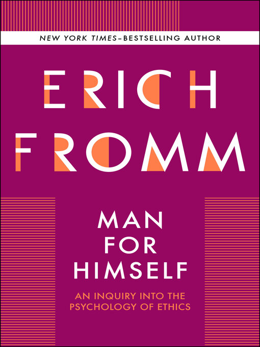 Cover of Man for Himself